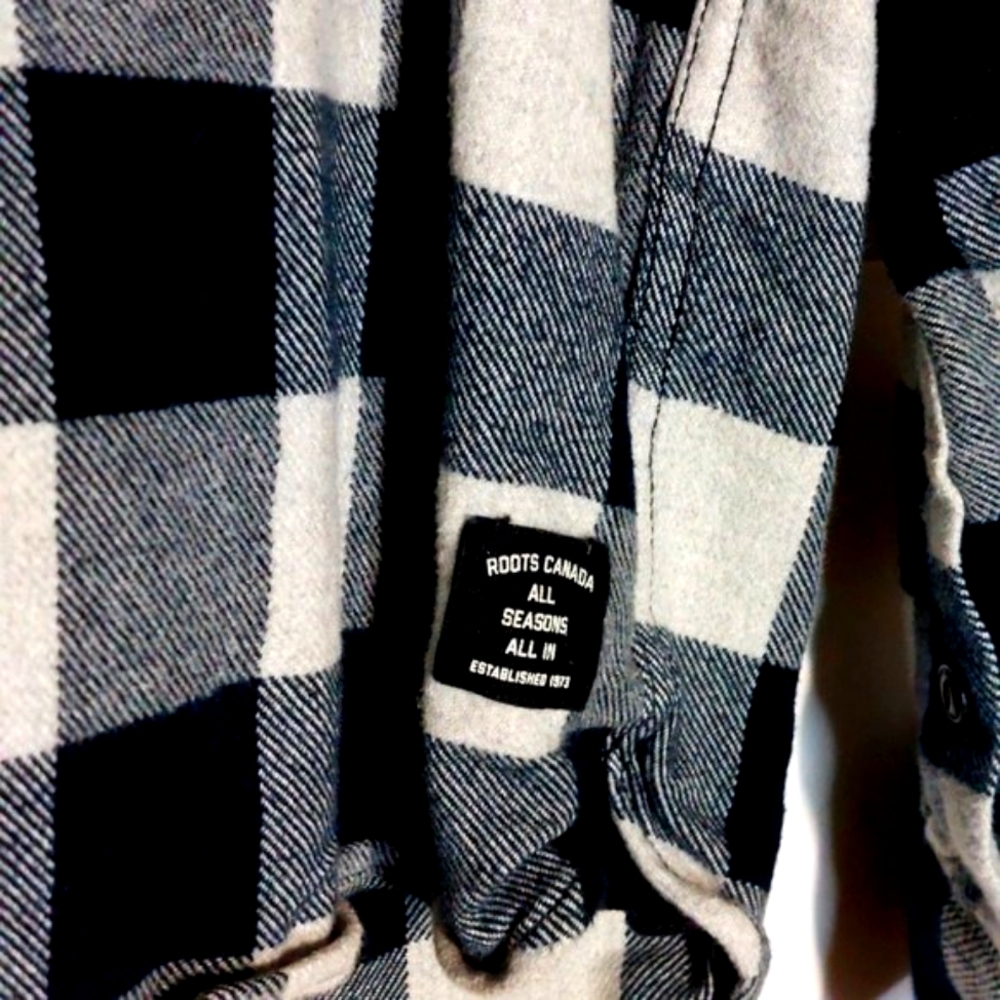 Roots Plaid Shirt Size : M - Picture 5 of 6